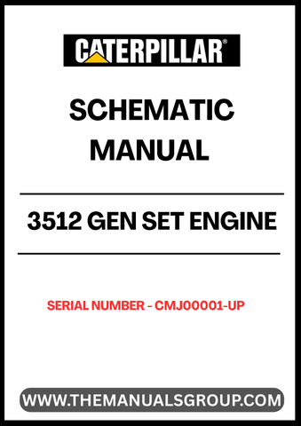 Unlock the full potential of your CAT 3512 Gen Set Engine with our comprehensive Schematic Manual (S/N - CMJ00001-UP). This essential guide provides detailed schematics and diagrams, ensuring you have the precise information needed for effective maintenance and troubleshooting.