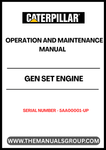 Ensure optimal performance and longevity of your CAT Gen Set Engine with the comprehensive Operation and Maintenance Manual, specifically designed for serial numbers 5AA00001 and up. This essential guide provides detailed instructions on operating procedures, maintenance schedules, and troubleshooting tips, empowering you to keep your engine running smoothly.