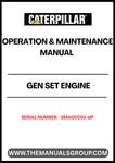  Ensure optimal performance and longevity of your CAT generator set with the comprehensive Operation & Maintenance Manual, specifically designed for serial number 5MA00001 and above. This essential guide provides detailed instructions on operating procedures, maintenance schedules, and troubleshooting tips, empowering you to keep your equipment running smoothly.
