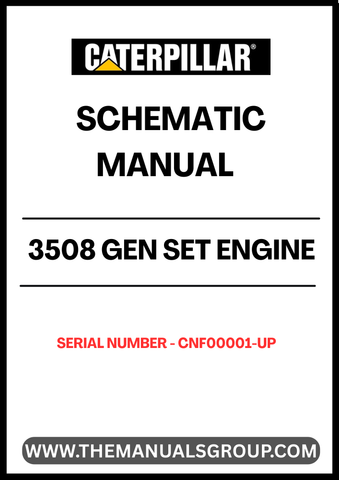 Unlock the full potential of your CAT 3508 Gen Set Engine with our comprehensive Schematic Manual, specifically designed for serial numbers CNF00001 and up. This manual serves as an essential resource for technicians and engineers, providing detailed schematics that simplify troubleshooting and maintenance tasks.