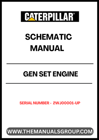 Unlock the full potential of your CAT generator set with the CAT GEN SET ENGINE SCHEMATIC MANUAL, designed specifically for serial numbers 2WJ00001 and up. This comprehensive manual provides detailed schematics that simplify troubleshooting and maintenance, ensuring your equipment operates at peak performance.