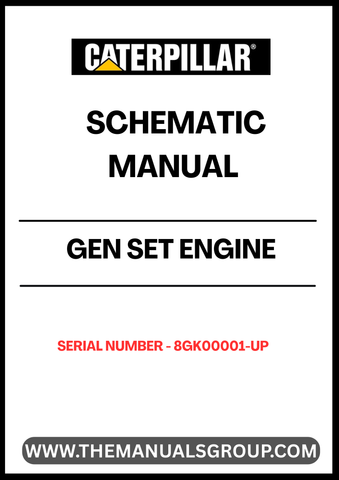 Unlock the full potential of your CAT generator set with the CAT Gen Set Engine Schematic Manual (S/N - 8GK00001-UP). This comprehensive manual provides detailed schematics and diagrams, ensuring you have the essential information at your fingertips for efficient troubleshooting and maintenance.