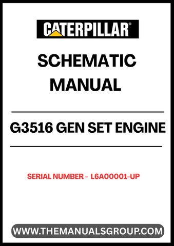 Unlock the full potential of your CAT G3516 Gen Set Engine with our comprehensive Schematic Manual, specifically designed for serial numbers L6A00001 and up. This manual serves as an essential resource for technicians and engineers, providing detailed schematics that simplify troubleshooting and maintenance tasks.