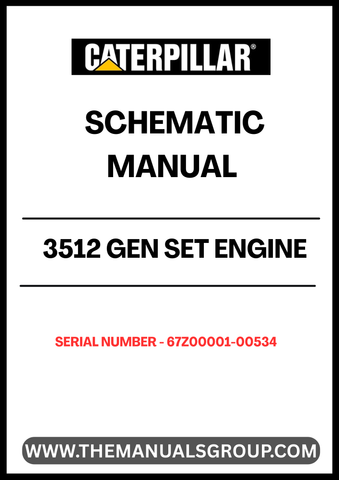 Unlock the full potential of your CAT 3512 Gen Set Engine with our comprehensive Schematic Manual, specifically designed for serial numbers 67Z00001-00534. This manual serves as an essential resource for technicians and engineers, providing detailed schematics that simplify troubleshooting and maintenance tasks.