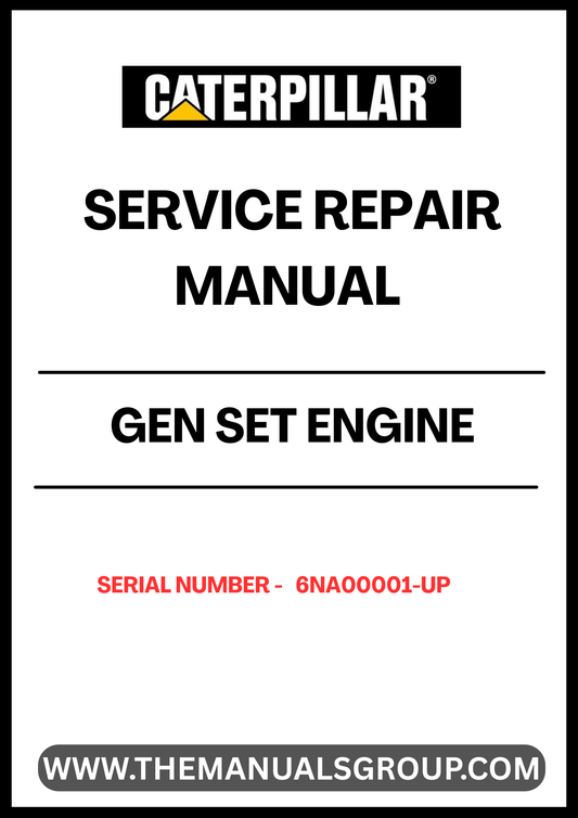 Unlock the full potential of your CAT GEN SET engine with our comprehensive Service Repair Manual, specifically designed for serial numbers 6NA00001 and up. This manual is an essential resource for technicians and DIY enthusiasts alike, providing detailed instructions and insights to ensure your engine operates at peak performance.