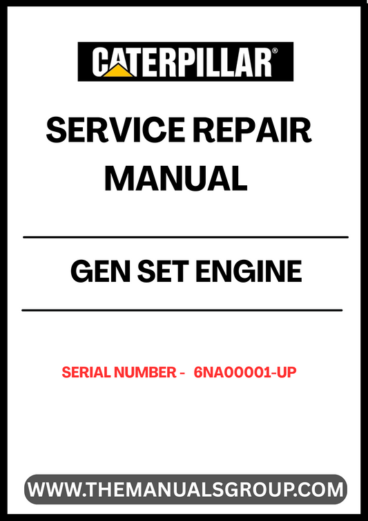 Unlock the full potential of your CAT GEN SET engine with our comprehensive Service Repair Manual, specifically designed for serial numbers 6NA00001 and up. This manual is an essential resource for technicians and DIY enthusiasts alike, providing detailed instructions and insights to ensure your engine operates at peak performance.