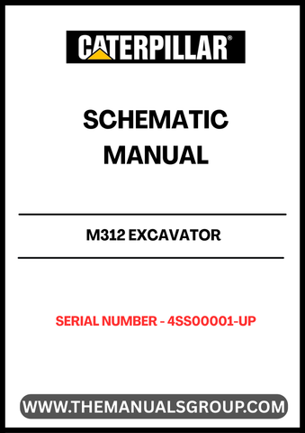 Unlock the full potential of your CAT M312 Excavator with the comprehensive Schematic Manual (S/N - 4SS00001-UP). This essential guide provides detailed schematics and diagrams, ensuring you have the precise information needed for effective maintenance and repairs.