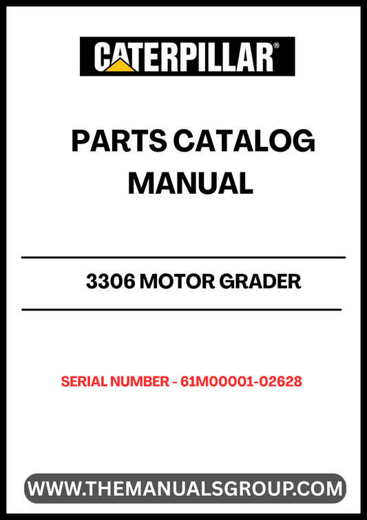  Enhance the performance and longevity of your CAT 3306 motor grader with our comprehensive Parts Catalog Manual, specifically designed for serial numbers 61M00001-02628. This manual serves as an essential resource, providing detailed diagrams and part numbers to ensure you find the exact components you need for maintenance and repairs.