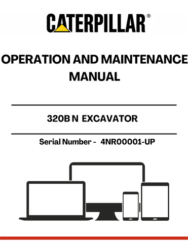  Enhance the performance and longevity of your CAT 320B N Excavator with the comprehensive Operating and Maintenance Manual. Specifically designed for models with serial number 4NR00001 and powered by the reliable 3066 engine, this manual is an essential resource for operators and maintenance personnel alike.