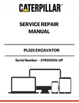 Ensure your CAT PL321 Excavator operates at peak performance with the comprehensive Service Repair Manual, specifically designed for serial numbers 3YR00001 and above. This manual is an essential resource for technicians and operators alike, providing detailed instructions and insights for effective maintenance and repair