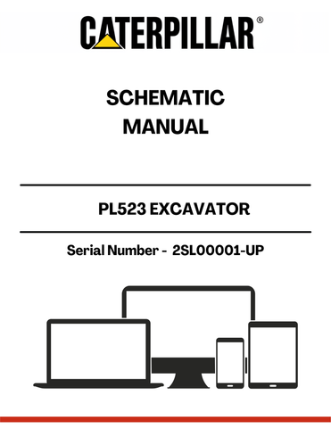 Discover the CAT PL523 Excavator Schematic Manual, designed specifically for models with serial numbers 2SL00001 and up. This comprehensive guide provides detailed schematics that are essential for understanding the intricate workings of your excavator, ensuring you have the right information at your fingertips for maintenance and repairs.