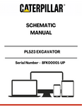Discover the CAT PL523 Excavator Schematic Manual, designed specifically for serial numbers 8FK00001 and up. This comprehensive manual is an essential resource for operators and technicians, providing detailed schematics that enhance understanding and maintenance of your excavator.