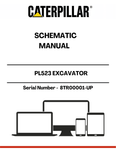 Unlock the full potential of your CAT PL523 Excavator with the comprehensive Schematic Manual (S/N - 8TR00001-UP). This essential guide provides detailed diagrams and schematics that simplify maintenance and repair tasks, ensuring your equipment operates at peak performance.