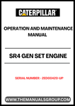 Ensure optimal performance and longevity of your CAT SR4 Gen Set Engine with the comprehensive Operation and Maintenance Manual, specifically designed for serial numbers 2ED00420 and up. This manual serves as an essential resource, providing detailed instructions and guidelines to help you operate and maintain your engine efficiently.