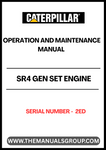 Discover the essential CAT SR4 Gen Set Engine Operation and Maintenance Manual, specifically designed for serial number 2ED. This comprehensive guide is your go-to resource for understanding the intricacies of your engine, ensuring optimal performance and longevity.