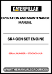 Ensure your CAT SR4 Gen Set engine operates at peak performance with the comprehensive Service Repair Manual, specifically designed for serial numbers 5TD00001 and up. This manual is an essential resource for technicians and DIY enthusiasts alike, providing detailed instructions and insights into maintenance, troubleshooting, and repair procedures.