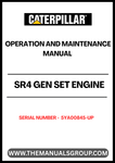 Ensure optimal performance and longevity of your CAT SR4 Gen Set Engine with the comprehensive Operation and Maintenance Manual, specifically designed for serial numbers 5YA00845 and up. This manual provides detailed instructions and guidelines to help you operate your engine efficiently, minimizing downtime and maximizing productivity.