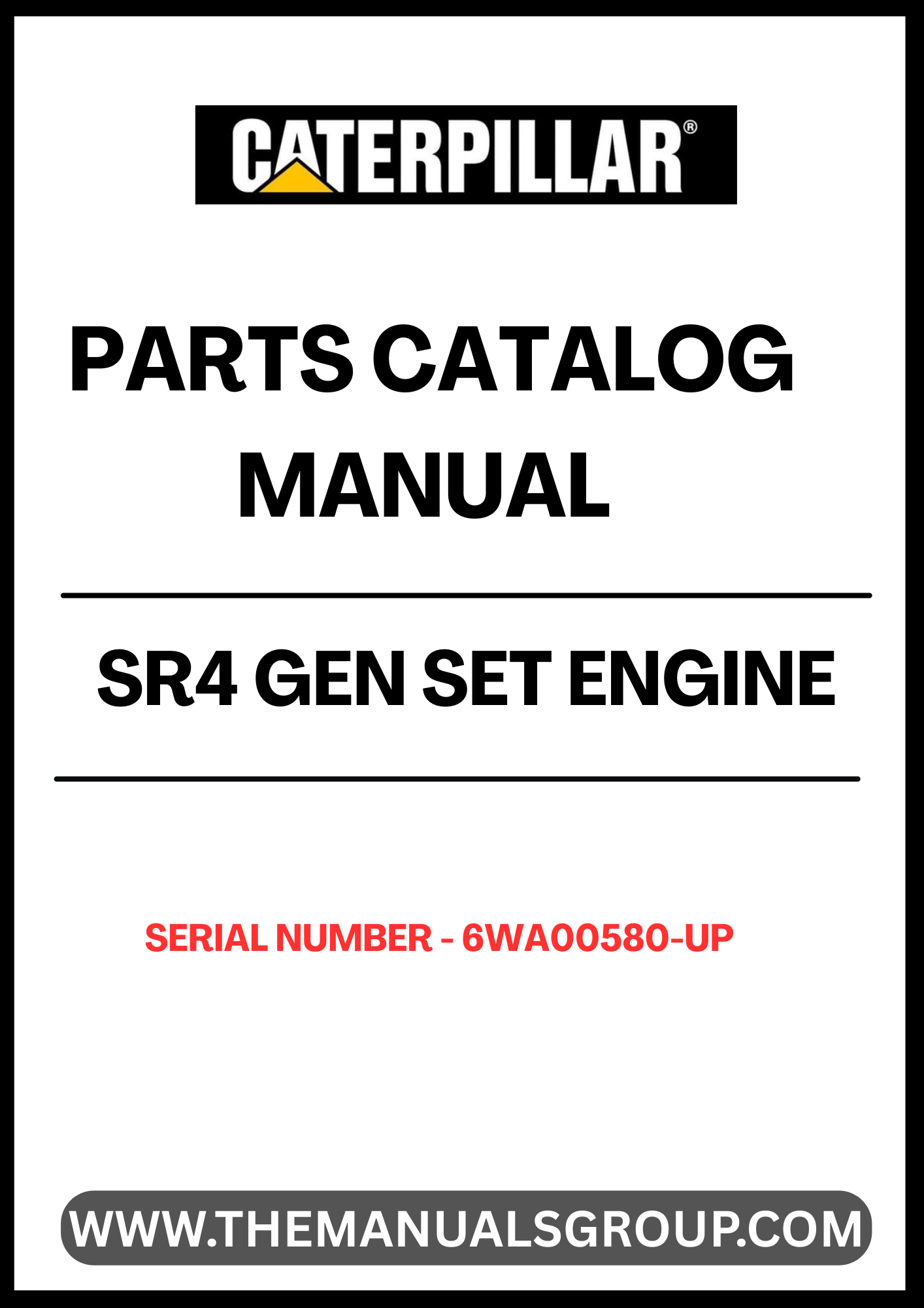 Enhance the performance and longevity of your CAT SR4 Gen Set with our comprehensive Engine Parts Catalog Manual, specifically designed for serial numbers 6WA00580 and up. This manual serves as an essential resource for identifying and sourcing the right parts, ensuring your equipment runs smoothly and efficiently.