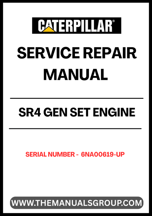Discover the essential CAT SR4 Gen Set Engine Service Repair Manual, specifically designed for serial numbers 6NA00619 and up. This comprehensive guide is your go-to resource for maintaining and repairing your CAT engine, ensuring optimal performance and longevity.