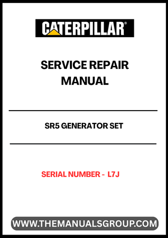 Ensure your CAT SR5 Generator Set operates at peak performance with the comprehensive Service Repair Manual, specifically designed for serial number L7J. This manual is an essential resource for technicians and DIY enthusiasts alike, providing detailed instructions and insights into maintenance and repair procedures.
