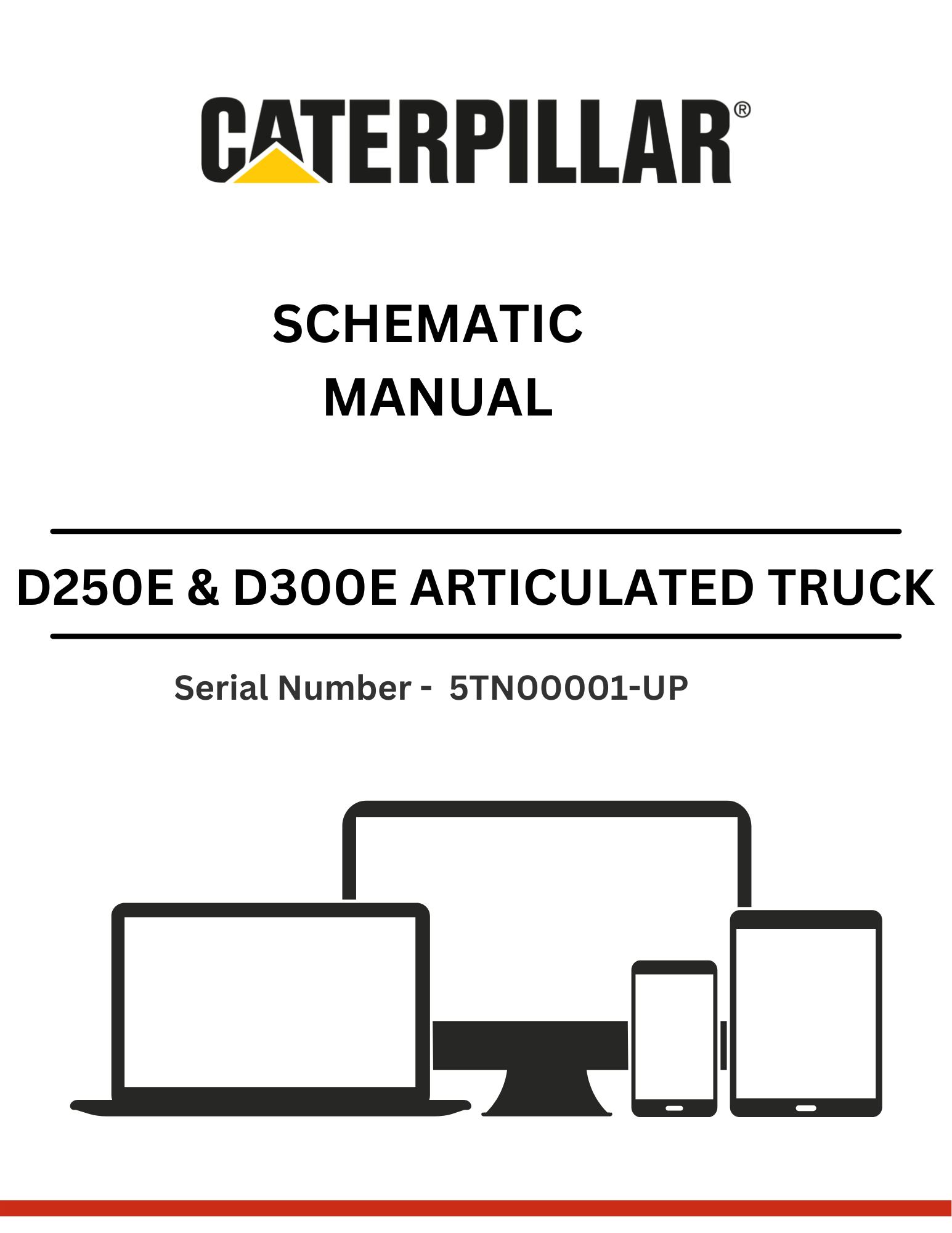 . Discover premium CAT supplements for D250E & D300E trucks. Access the 3Z-5727 schematic manual for models S/N 5TN00001-UP. Enhance your truck's performance today!
