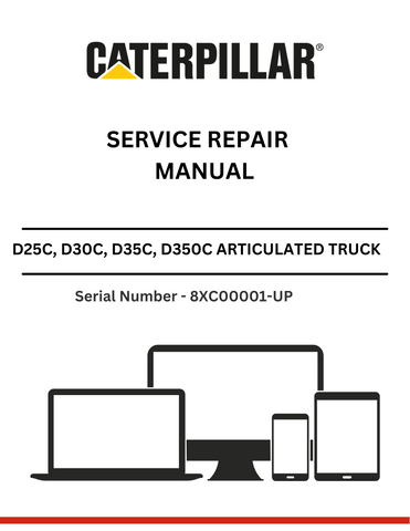 Discover comprehensive service repair manuals for CAT D25C, D30C, D35C, and D350C trucks with 3Z-4418 modifications. Get expert guidance for your repairs.