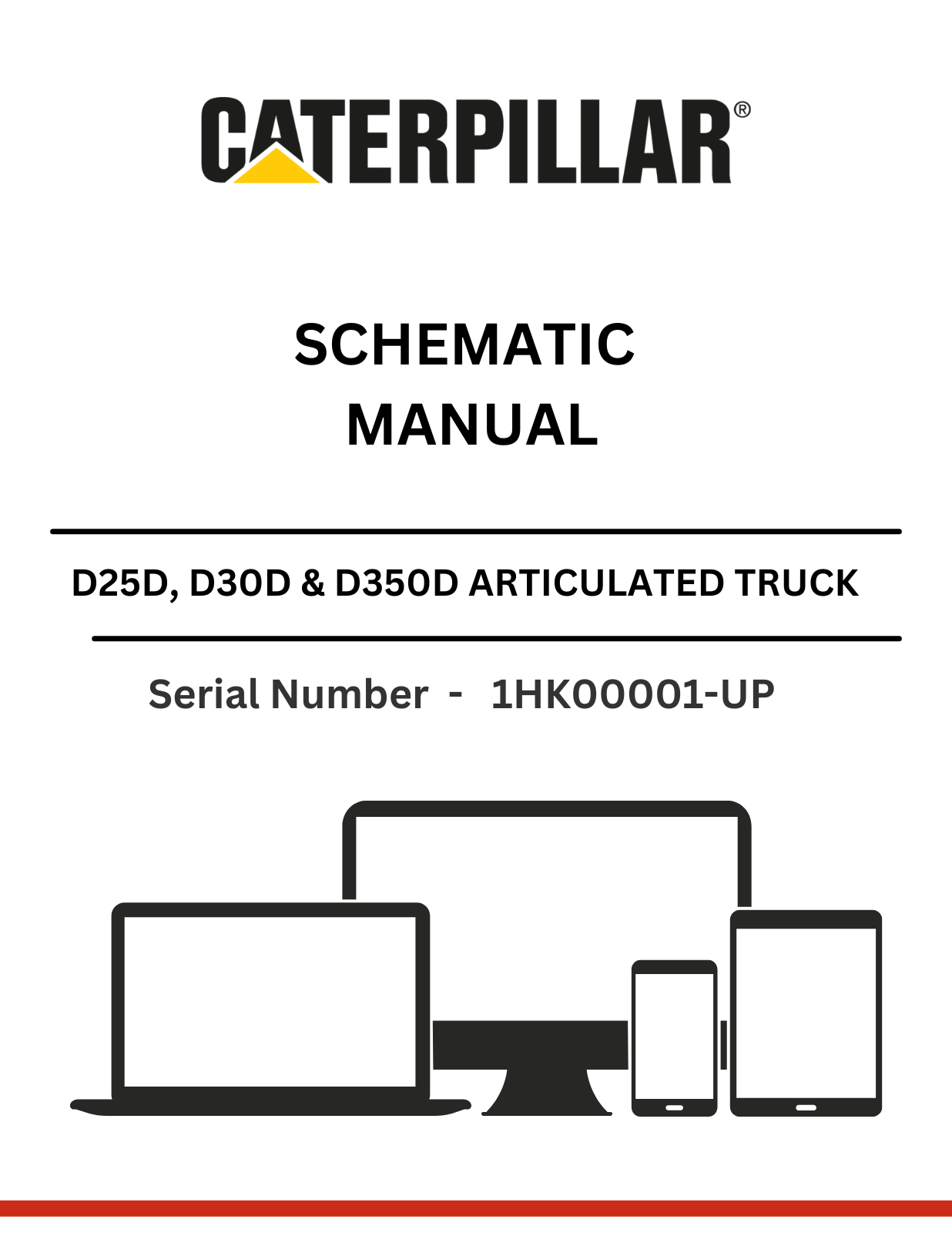 Discover the CAT supplement for D25D, D30D, and D350D trucks. Access the 3Z-5517 modifications schematic manual for S/N 1HK00001-UP for optimal performance.