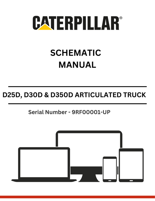 . Discover the CAT supplement for D25D, D30D, and D350D trucks. Access the 3Z-5517 modifications schematic manual for serial numbers 9RF00001 and up.
