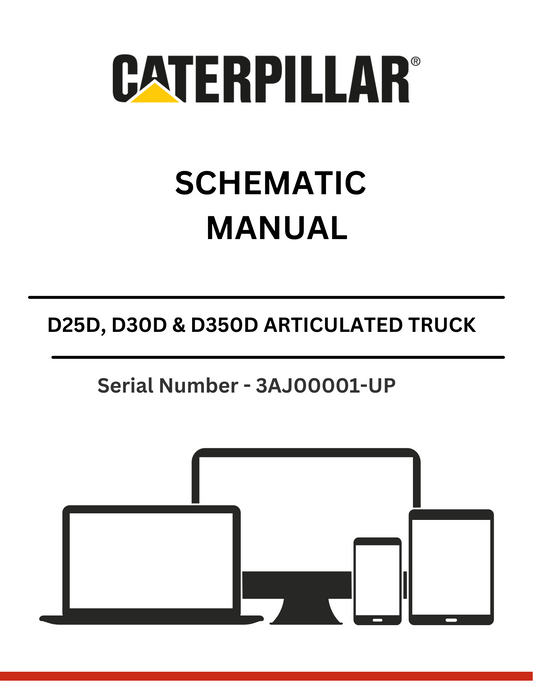 Discover essential CAT supplements for D25D, D30D, and D350D trucks. Access the schematic manual for modifications 3Z-5579 & 3Z-5525.