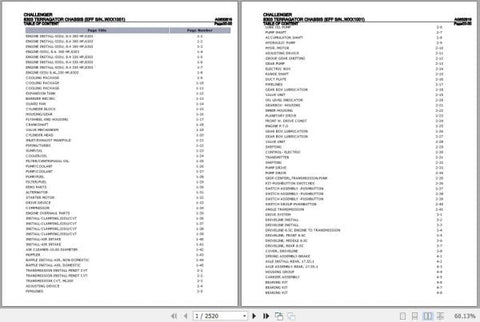 Enhance your maintenance and repair capabilities with the CHALLENGER TERRAGATOR 8303 CHASSIS SPARE PARTS CATALOGUE MANUAL AG632819. This comprehensive PDF file serves as an essential resource for identifying and sourcing spare parts, ensuring your equipment remains in peak condition. With detailed diagrams and part numbers, you can easily navigate through the components, saving time and reducing downtime. Invest in this manual today to streamline your operations and keep your Terragator running smoothly.