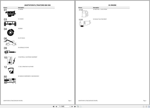 Enhance your CLAAS FL Tractors 800-500 with the comprehensive Spare Parts Catalogue Manual (B9500010-B9599999) in PDF format. This essential resource provides detailed diagrams and specifications, ensuring you can easily identify and order the right parts for optimal performance. Streamline your maintenance and repairs with this user-friendly manual, designed to keep your machinery running smoothly and efficiently. Don't miss out on the opportunity to extend the life of your equipment—download your copy tod