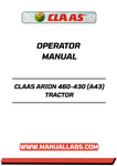 Unlock the full potential of your CLAAS ARION 460-430 tractor with our comprehensive Operator Manual in PDF format. This essential guide provides detailed instructions and insights to help you operate your tractor efficiently and safely, ensuring optimal performance in every task.