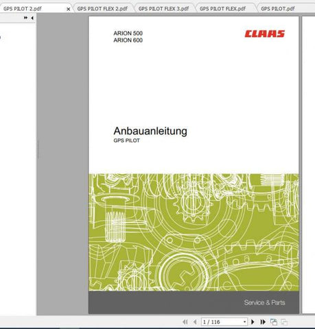 Discover the essential CLAAS ARION 500 and ARION 600 Fitting Instruction Manual, now available in a convenient PDF format. This comprehensive guide is designed to provide you with all the necessary information to ensure proper installation
