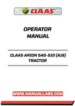 Unlock the full potential of your CLAAS ARION 540-510 tractor with our comprehensive Operator Manual in PDF format. This essential guide provides detailed instructions and insights to help you operate your tractor efficiently and safely, ensuring optimal performance in every task.