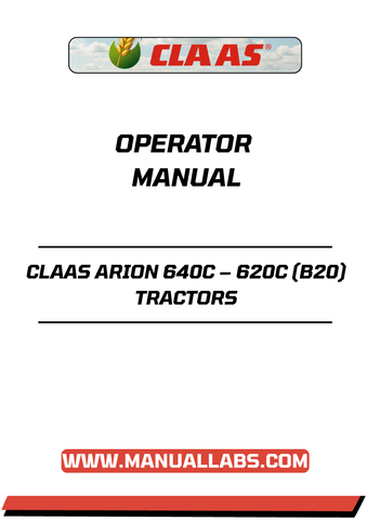 Unlock the full potential of your CLAAS ARION 640C – 620C tractors with our comprehensive Operator Manual in PDF format. This essential guide provides detailed instructions and insights to help you operate your machinery efficiently and safely, ensuring optimal performance on every job.