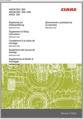 Enhance your CLAAS BALER QUADRANT 1200-4200 experience with our comprehensive Fitting Instruction Manual, available in a convenient PDF format. This manual is designed to provide you with clear, step-by-step guidance for optimal setup and