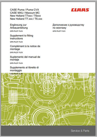 Discover the ultimate resource for your CLAAS CASE CVX MAGNUM MX PUMA machinery with our comprehensive Fitting Instruction Manual, available in a convenient PDF format. This manual is designed to provide you with clear, step-by-step guidance, ensuring that you can efficiently and effectively fit your equipment with confidence.