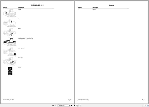 Discover the ultimate resource for maintaining your CLAAS CHALLENGER 65 E with our comprehensive Spare Parts Catalogue Manual in PDF format. This essential guide provides detailed diagrams and part numbers, ensuring you can easily identify and order the right components for your machinery. With this manual at your fingertips, you can enhance the efficiency and longevity of your equipment, minimizing downtime and maximizing productivity. Perfect for both professionals and DIY enthusiasts, this digital manual