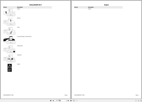 Discover the ultimate resource for maintaining your CLAAS CHALLENGER 85 E with our comprehensive Spare Parts Catalogue Manual in PDF format. This essential guide provides detailed diagrams and part numbers, ensuring you can easily identify and order the right components for your machinery. With this manual at your fingertips, you’ll save time and reduce downtime, keeping your equipment running smoothly and efficiently. Perfect for both professionals and DIY enthusiasts, this PDF file is a must-have for anyo