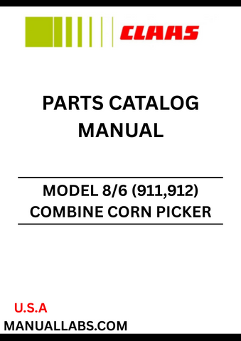 Discover the essential CLAAS Combine Corn Picker Conspeed 8/6 Parts Catalogue Manual, designed specifically for serial numbers 91201001 to 91299999. This comprehensive guide provides detailed information on all parts, ensuring you have the right components for optimal performance and maintenance of your corn picker.