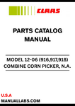 Investing in this parts catalogue manual not only streamlines your maintenance process but also helps you avoid costly downtime. Keep your CLAAS Combine Corn Picker running smoothly and efficiently with this indispensable resource, designed for both professionals and enthusiasts alike.