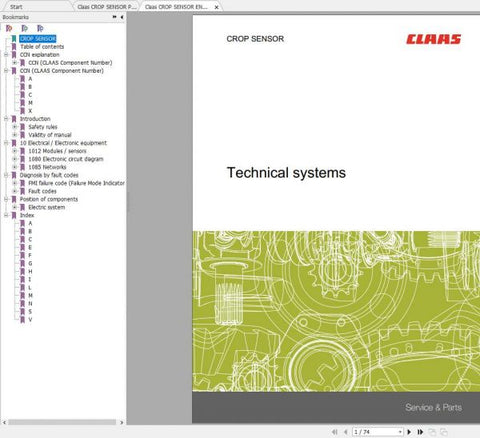 Discover the CLAAS Crop Sensor Technical System Manual, a comprehensive PDF guide designed for precision agriculture enthusiasts and professionals. This manual provides in-depth insights into the functionality and operation of the CLAAS Crop Sensor, ensuring you maximize