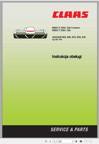 Discover the CLAAS Direct Disc 520 Contour Operator’s Manual, a comprehensive PDF guide designed to enhance your operational efficiency. This manual provides 