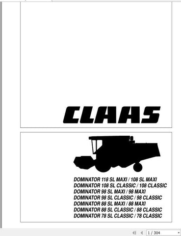 Discover the CLAAS DOMINATOR 118 SL MAXI Operator’s Manual, a comprehensive PDF guide designed specifically for the classic 78 model. This manual is an essential