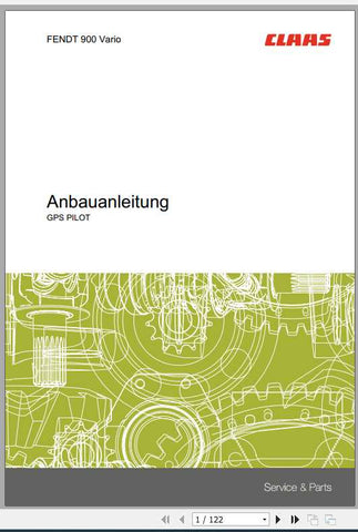 Discover the ultimate resource for your CLAAS Fendt 900 Vario with our comprehensive fitting instruction manual, available in a convenient PDF format. This digital guide is designed to streamline your installation process, ensuring that you have all the necessary information at your fingertips.
