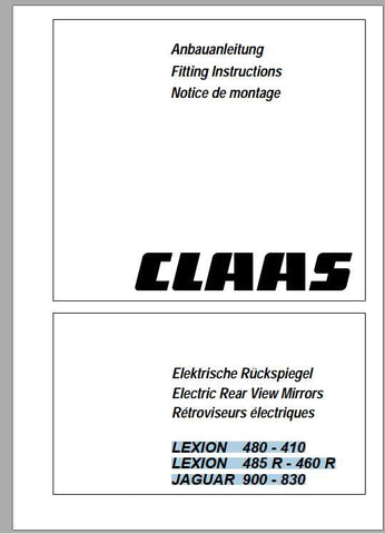 Enhance your CLAAS forage harvester experience with the comprehensive LEXION TUCANO JAGUAR Fitting Instruction Manual. This PDF file is designed to provide you with clear, step-by-step guidance for optimal setup and maintenance of your equipment, ensuring peak performance in the field.
