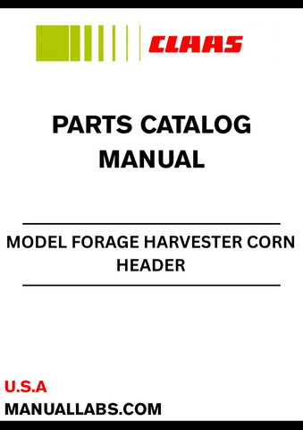 Discover the essential CLAAS Forage Harvester Corn Header Parts Catalogue Manual, specifically designed for serial number E0579. This comprehensive guide provides detailed information on all parts and components, ensuring you have the right resources at your fingertips for maintenance and repairs.
