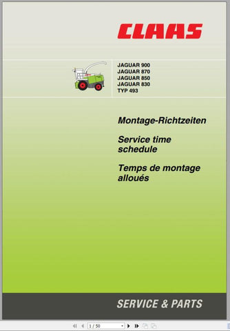 Discover the ultimate resource for maintaining and repairing your CLAAS Forage Harvester Jaguar 980-930 with our comprehensive Technical Systems and Repair Manual. This PDF file is designed to provide you with detailed insights into the operational systems of your harvester, ensuring you can keep it running at peak performance.
