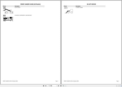 Enhance your CLAAS Front Loader CL500 experience with the comprehensive Spare Parts Catalogue Manual (B9300001-B9399999) in PDF format. This essential resource provides detailed diagrams and part numbers, ensuring you can easily identify and order the right components for maintenance and repairs. With this manual at your fingertips, you’ll save time and reduce downtime, keeping your equipment running smoothly and efficiently. Perfect for operators and technicians alike, this digital guide is a must-have for