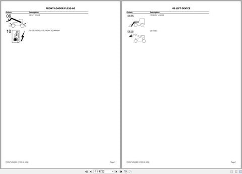 Discover the essential CLAAS Front Loader FL150-60 Spare Parts Catalogue Manual, a comprehensive PDF file designed for easy access to all necessary components for your equipment. This manual provides detailed diagrams and part numbers, ensuring you can quickly identify and order the right parts for maintenance and repairs. Enhance the longevity and performance of your front loader with this invaluable resource, making it a must-have for any operator or technician.